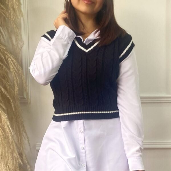 Vestido unicolor