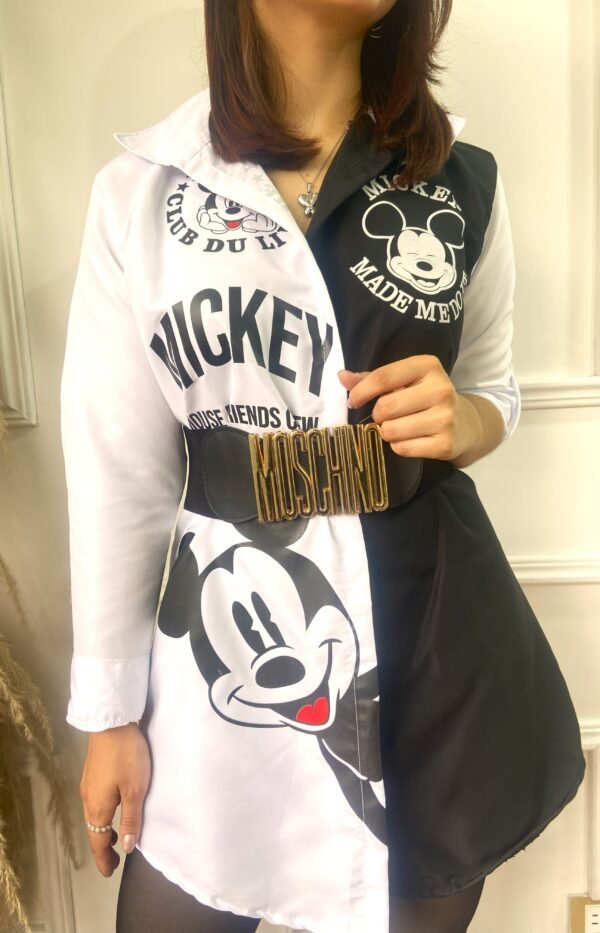 Micky blanco y negro